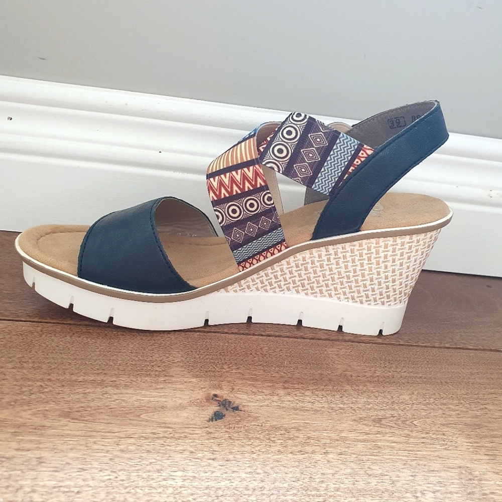 Rieker Wedge Sandals